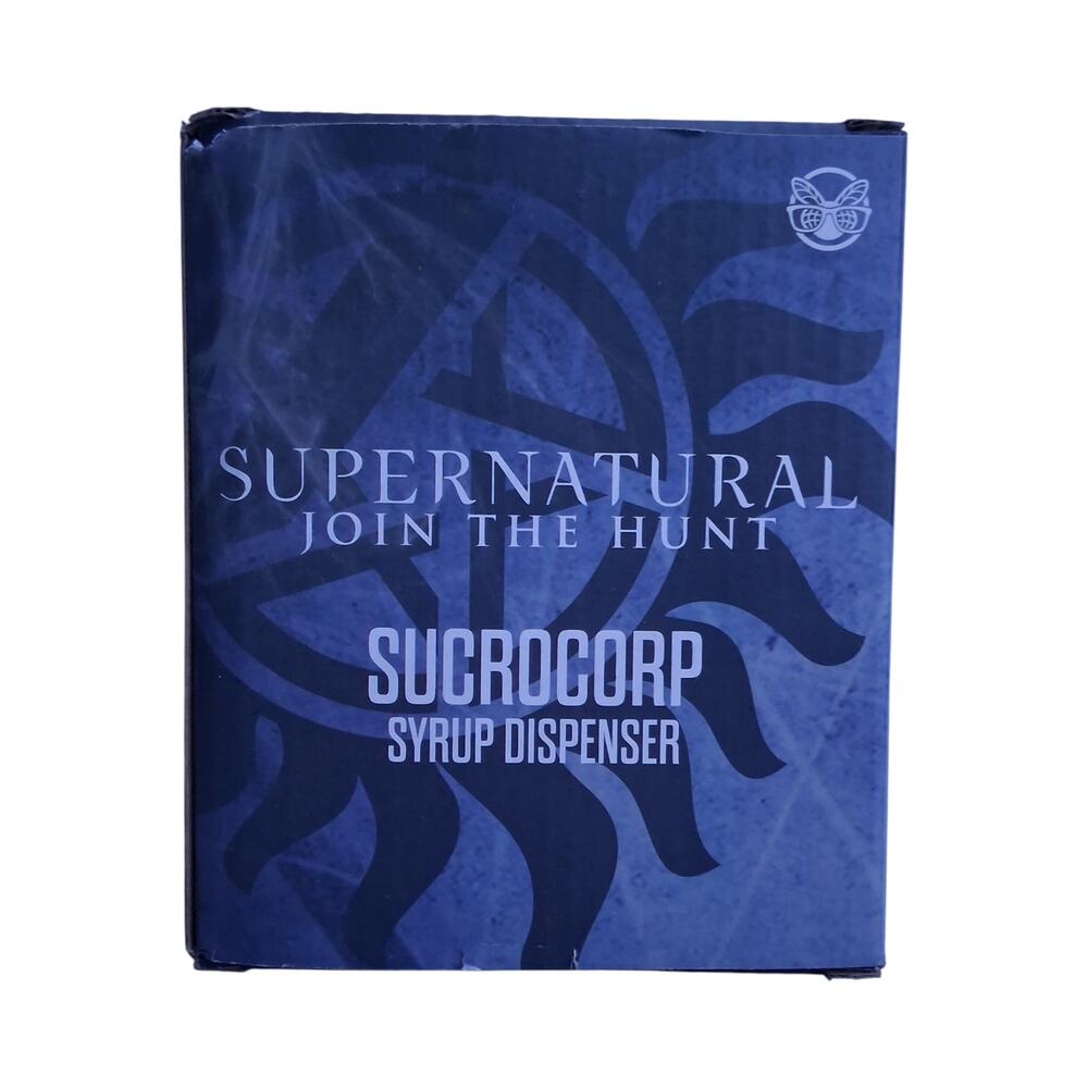 Supernatural Join The Hunt Sucrocorp Syrup Dispenser CultureFly 2018 NIB